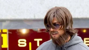 Cristiano Ronaldo se disfraza de mendigo en las calles de Madrid