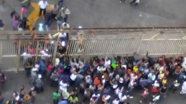 PNB controló situación tensa en Abasto Bicentenario de Palo Verde