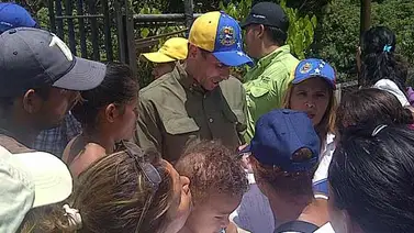 Capriles: Los candidatos del gobierno son los rostros de la crisis Capriles: Los candidatos del gobierno son los rostros de la crisis