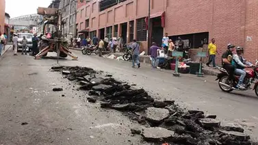 Inician sustitución de tubería de aguas blancas en El Esfuerzo Inician sustitución de tubería de aguas blancas en El Esfuerzo