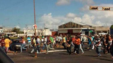 Un muerto y 71 detenidos dejaron disturbios en San Félix