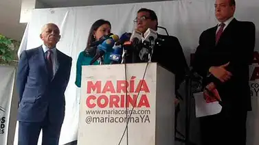 Abogados: CNE está obligado a aceptar postulación de María Corina Abogados: CNE está obligado a aceptar postulación de María Corina