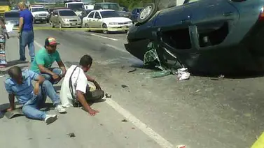 Un muerto y dos heridos fue el saldo de accidente en la GMA Un muerto y dos heridos fue el saldo de accidente en la GMA