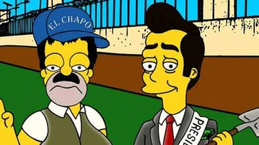 "El Chapo" llegó a Los Simpson