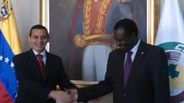 Llegó a Venezuela presidente del CEDEAO para acuerdos bilaterlaes Llegó a Venezuela presidente del CEDEAO para acuerdos bilaterlaes