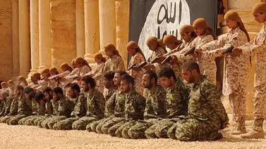 Isis difunde pruebas donde 25 soldados sirios son asesinados por niños Isis difunde pruebas donde 25 soldados sirios son asesinados por niños