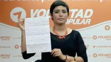 Patricia de Ceballos publicó carta de su esposo Patricia de Ceballos publicó carta de su esposo