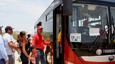 Transfalcón estrena este lunes nueva ruta
