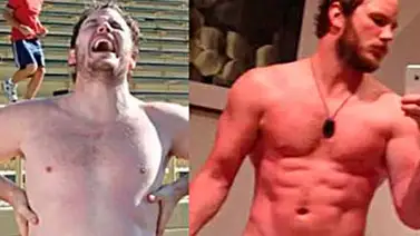 Chris Pratt no era feliz cuando estaba gordo Chris Pratt no era feliz cuando estaba gordo
