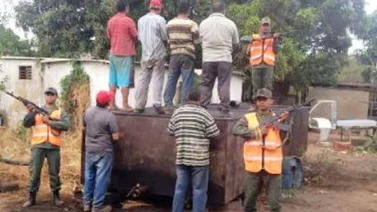 11 personas detenidas por contrabando de combustible y alimentos en el Zulia