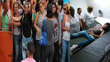 Lanzaron a dos hombres desde el segundo piso de la Alcaldía de Iragorry