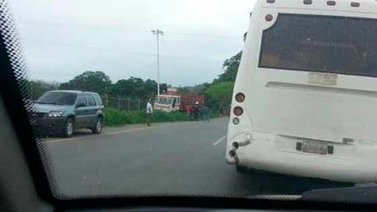 Reportan choque múltiple en la Cúa-Charallave