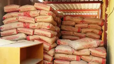 Incautan más de 30 mil kilos de cemento en Mérida Incautan más de 30 mil kilos de cemento en Mérida