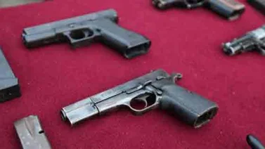 Decomisaron 134 armas de fuego