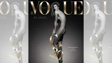Gisele Bündchen aparecerá sin ropa en portada de Vogue