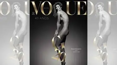 Gisele Bündchen aparecerá sin ropa en portada de Vogue Gisele Bündchen aparecerá sin ropa en portada de Vogue