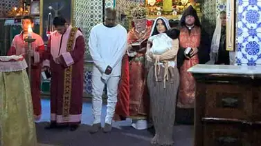 Kim Kardashian bautizó a su hija en Jerusalén Kim Kardashian bautizó a su hija en Jerusalén