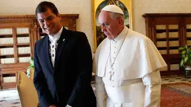 Presidente de Ecuador se reunirá con el Papá en el Vaticano Presidente de Ecuador se reunirá con el Papá en el Vaticano