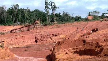 Cayeron "Los pelones" haciendo minería ilegal