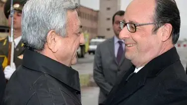 Líderes mundiales rinden homenaje a víctimas del genocidio armenio Líderes mundiales rinden homenaje a víctimas del genocidio armenio