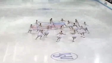 Equipo de patinaje de Rusia sorprende al mundo