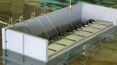 Desarrollan en Japón una barrera para contener tsunamis