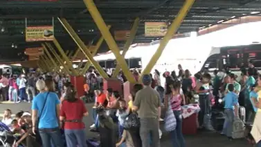 Colapsa terminal de Guanare por regreso de temporadistas Colapsa terminal de Guanare por regreso de temporadistas