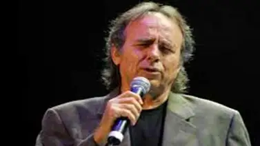 Serrat suspendió concierto en Argentina por laringitis Serrat suspendió concierto en Argentina por laringitis