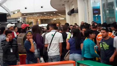 Hombre con baño de sangre causó pánico en el Sambil de San Cristóbal
