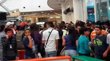 Hombre con baño de sangre causó pánico en el Sambil de San Cristóbal Hombre con baño de sangre causó pánico en el Sambil de San Cristóbal