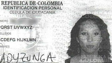 ABCDEFG, la mujer colombiana que se llama como el abecedario