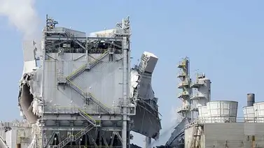 Explosión en refinería de Exxon Mobbil dejó cuatro heridos Explosión en refinería de Exxon Mobbil dejó cuatro heridos