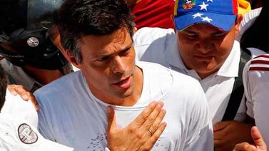 Leopoldo a los jóvenes: Ustedes son mi fuerza para seguir en pie de lucha