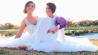 Karen Martello dejó a todos con la boca abierta con su boda gay Karen Martello dejó a todos con la boca abierta con su boda gay