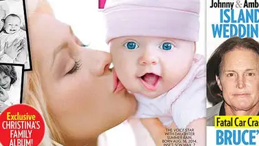 Cristina Aguilera presenta a su hija Summer Rain Cristina Aguilera presenta a su hija Summer Rain