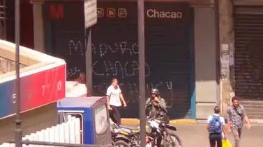 Estaciones del metro Chacao y Altamira se encontraban cerradas Estaciones del metro Chacao y Altamira se encontraban cerradas
