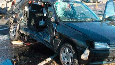 Cuádruple colisión dejó un muerto y cuatro lesionados en GMA