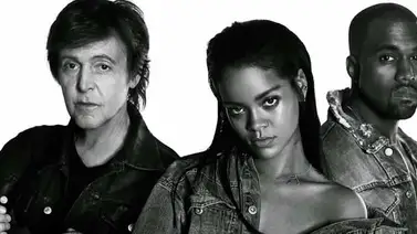 Rihanna estrenó su nuevo video "Four Five Seconds" Rihanna estrenó su nuevo video "Four Five Seconds"