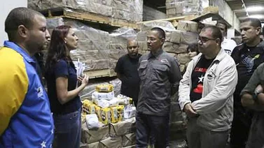 Encuentran productos básicos en un depósito de la Yaguara
