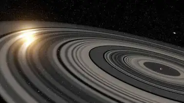 Descubren un planeta con anillos más grandes que Saturno Descubren un planeta con anillos más grandes que Saturno