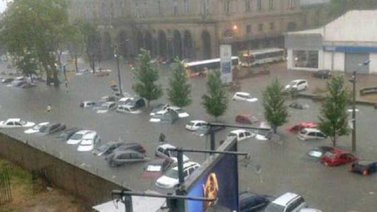 Continúa alerta amarilla en varias localidades de Uruguay por fuertes tempestades