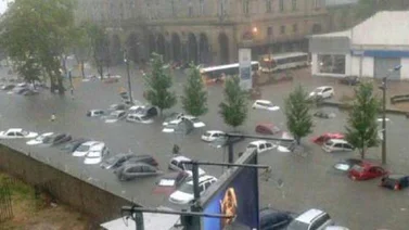 Continúa alerta amarilla en varias localidades de Uruguay por fuertes tempestades