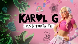 Karol G se convierte en la nueva estrella del videojuego Fortnite (+Videos)