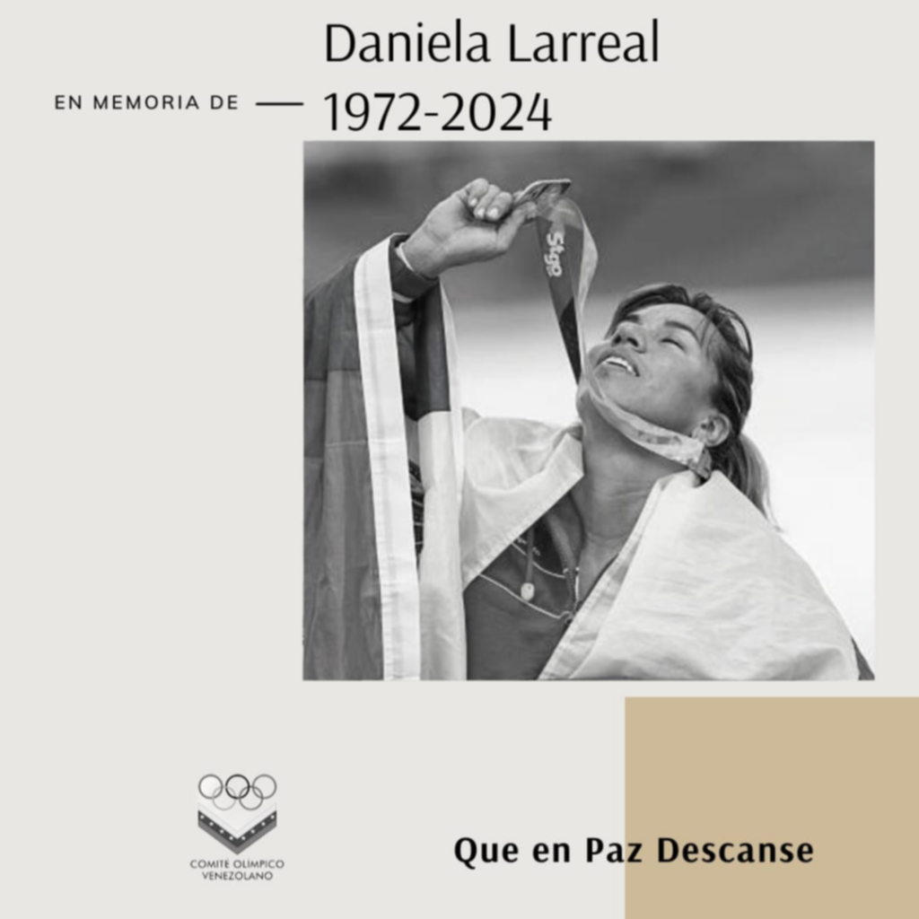 ÚLTIMA HORA: Confirman muerte de la ciclista olímpica Daniela Larreal