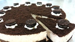 ¡Rápida y fácil! Cómo elaborar una torta fría con una reconocida galleta de chocolate