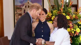 Así fue el recibimiento de los Duques de Sussex en su primera visita a Colombia (+Video)