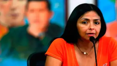 Delcy Rodríguez contenta con el cargo de Canciller Delcy Rodríguez contenta con el cargo de Canciller