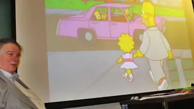 Profesores imparten cátedras con Los Simpson Profesores imparten cátedras con Los Simpson