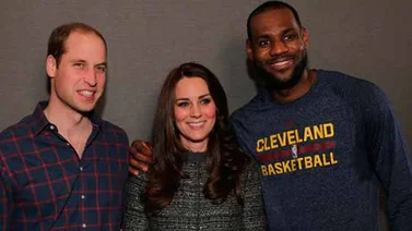LeBron James metió la pata con Kate Middleton