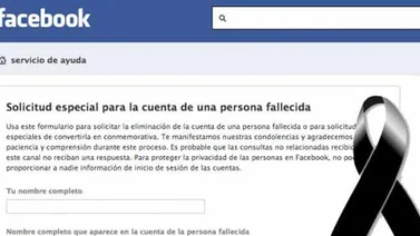 ¿Qué pasa con la cuenta de Facebook de una persona fallecida?